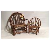 Adirondeck Bench & Chair set