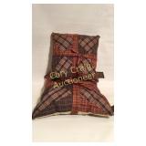 2 ea Plaid Pillows