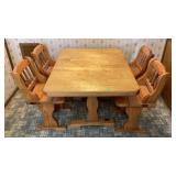 Country Dinette Set (table w/ 4 chairs)