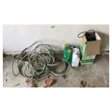 Hose and Weed Killer, Pump and Sprayer