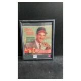 Stan Musial Cutout & Framed Chestfield