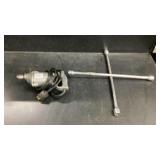 Lug Wrench, Electric Drill
