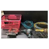 Drop a cords, Shop Light, Black & Decker Drill,