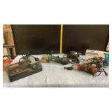 Craftsman utility sharpener, Dremel, heat gun,