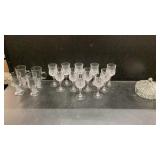 Candy Dish, Wine Glasses, cups