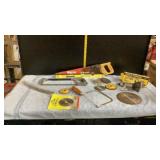 Hand saws, 3ï¿½ air high speed cutter & blades