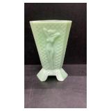 Jade-Ite vase with Naked Lady