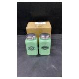 Jade-Ite Salt and Pepper Shakers