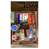 Marking chalk, staples, craft stick & misc.