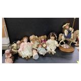 Assortment Of Dolls