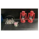 Vinegar Oil Set, Flower, LED Lanterns