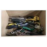 Vice grips, needle nose pliers, pliers, tape
