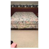 Queen mattress and frame