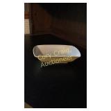 Redwing pottery yellow dish