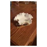 Fenton Candy Dish milk glass