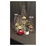 4 Oil Lamps