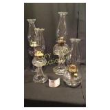 4 Oil Lamps