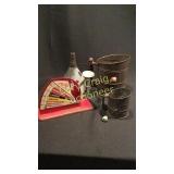 2 Sifters, Granite Ware Funnel and Scale