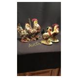 2 pr Hens & Roosters