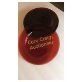 Ruby Red Anchor Hocking plates 8" 14 ea.