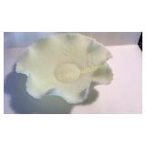 Fenton green Fruit Bowl