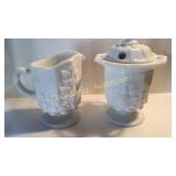 Westmoreland Small Pitcher and Covered Dish