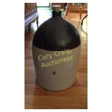 Large Stone Jug #4 (small chip)