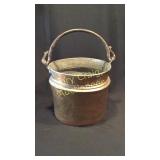 Brass Bucket w/Handle