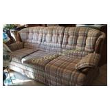 Plaid Sofa