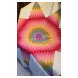 Hand Stitched Star Quilt