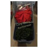 Red Bows and Garland