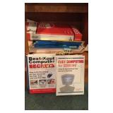 File Folders and Computer Paper, 2 Computer Books