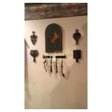 Iron Trivets, tools for Wood Burning Stove,