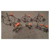 Black iron decorating accessories