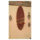 Grouping of Kerosene Lamp Holder and Iron Items