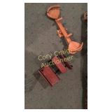 Titter totter & School desk for decorating