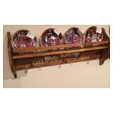 Wall Shelf w/Heart Design