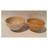 2 Small Stoneware Bowls