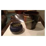 2pcs. Clay pottery