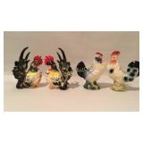 2 pairs of Hens and Roosters