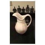 White pitcher