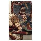 Boyds Banner, Pillow, Throw and Small Tree Skirt