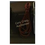 Extremely long electric cord has been spliced