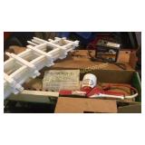 Hedge Trimmer, White Fence & Fence Charger