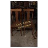 Set of 4 Oak Chairs