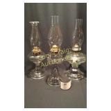 3 Oil Lamps