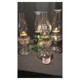 4 Oil Lamps