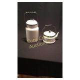 Granite ware Milk/Soup Jug &Tea Pot