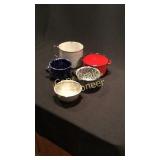 Several Granite ware cups