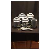 Canister Set w/ spoon rest & Utensil Holder